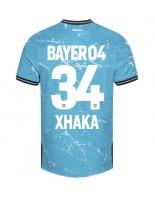 Bayer Leverkusen Granit Xhaka #34 Alternativní Dres 2023-24 Krátký Rukáv